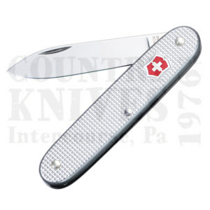 Victorinox | Swiss Army Knife53950Swiss Army 1 (formerly Solo) – Silver Ribbed Alox