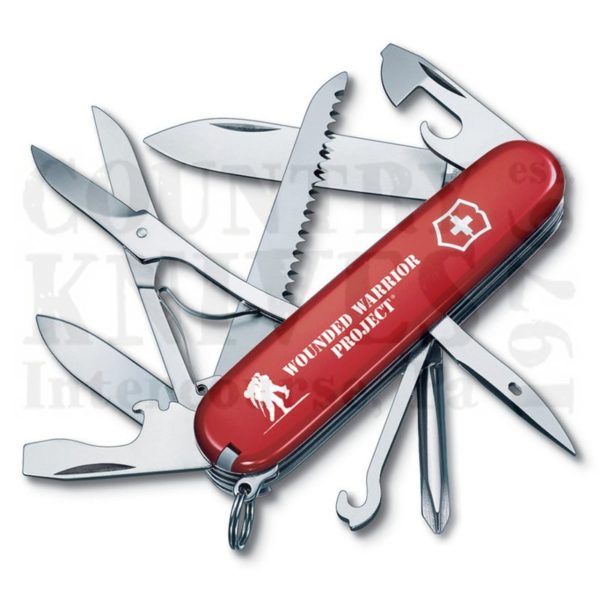 Buy Victorinox Swiss Army 55074.US2 Fieldmaster - Red with WWP Logo at Country Knives.