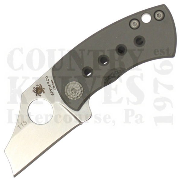 Buy Spyderco  C236TIP McBee - CTS-XHP /  Titanium at Country Knives.