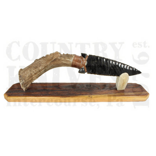 Buy Great Basin  GB3 Medium Deer Antler Knife - with Stand at Country Knives.