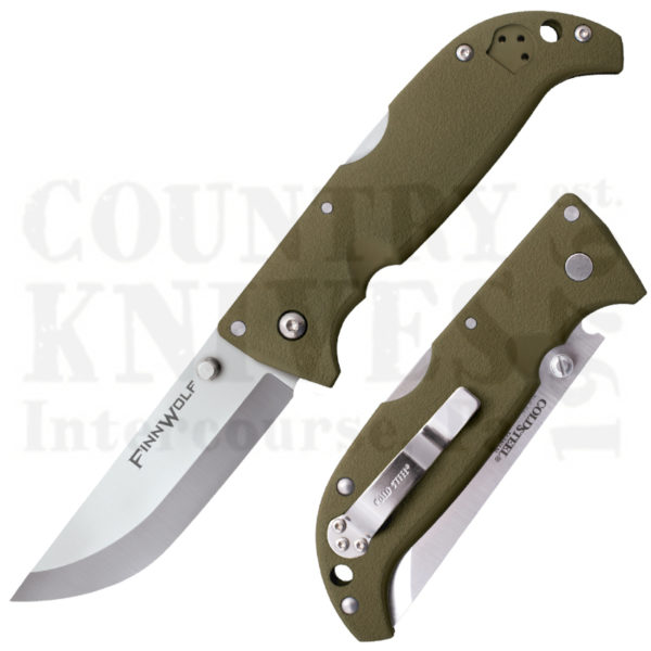 Buy Cold Steel  20NPFZ Finn Wolf - OD Green at Country Knives.