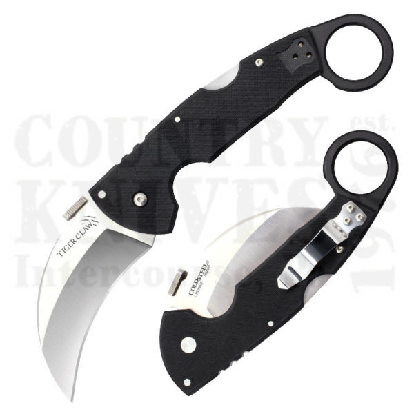 Buy Cold Steel  22KF Tiger Claw - Plain at Country Knives.