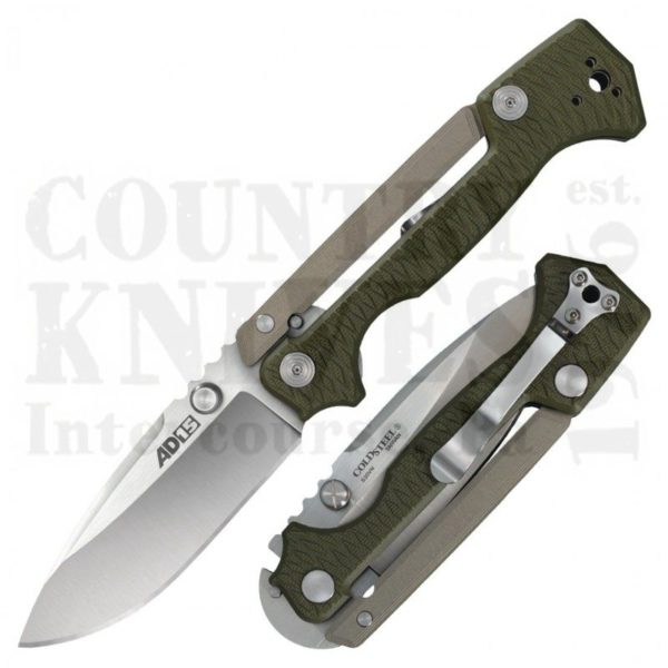 Buy Cold Steel  58SQ AD-15 - S35VN / Green G-10 at Country Knives.
