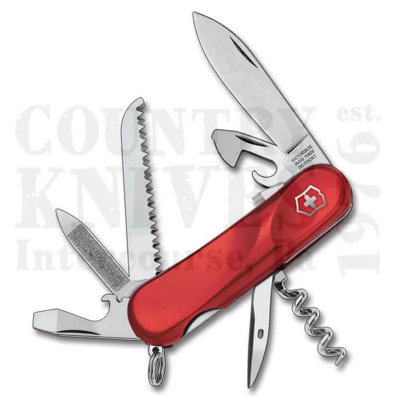 Box #2.3813.SEUS2 Red Victorinox Swiss Army Evolution S13 Multi-Tool Knife 