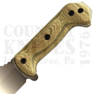 Ka-Bar | Becker Knife & ToolBK77HNDLFull Size Handle Set – Green Canvas Micarta