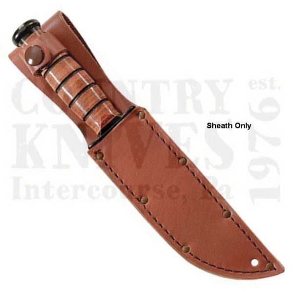 Buy Ka-Bar  KB1217I Plain Sheath - Leather at Country Knives.