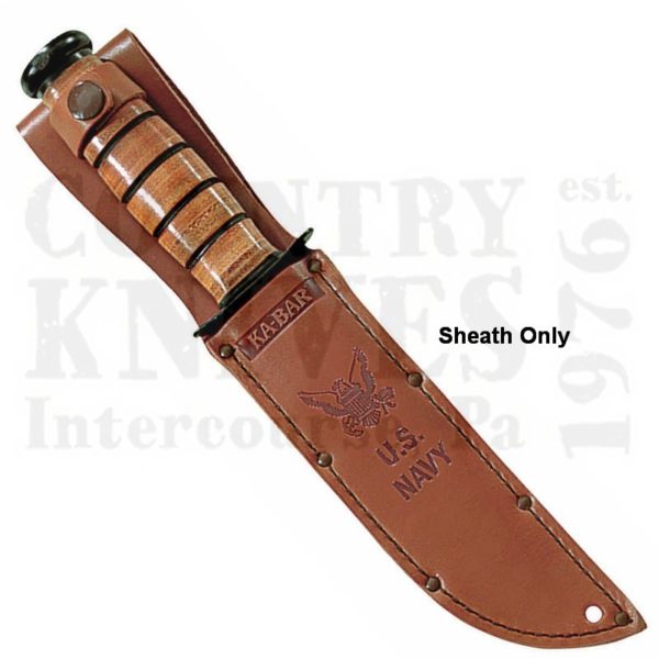 Buy Ka-Bar  KB1225S US NAVY Sheath - Leather at Country Knives.