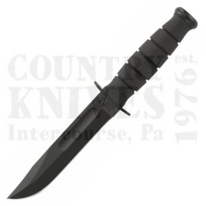 Ka-Bar1256Short Black Fighter – Straight / Leather Sheath
