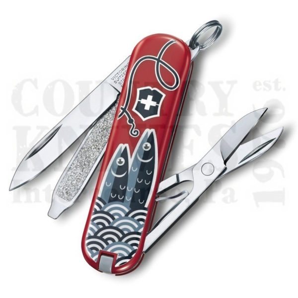 Buy Victorinox Swiss Army Knife 0.6223.L1901US2 Classic SD 2019 - Sardine at Country Knives.
