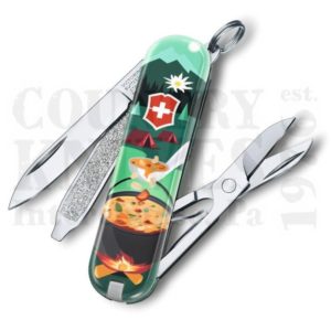 Victorinox | Swiss Army Knife0.6223.L1907US2 Classic SD 2019 – Swiss Mountain Dinner