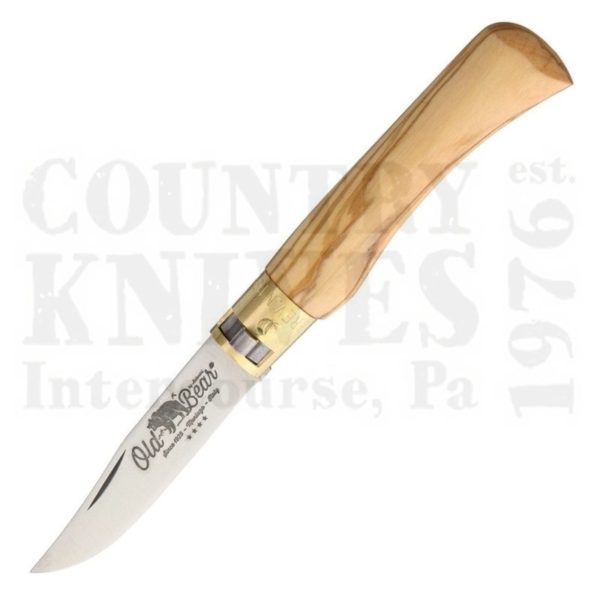 Buy Antonini  9307-17LU Old Bear - Small / Olivewood at Country Knives.