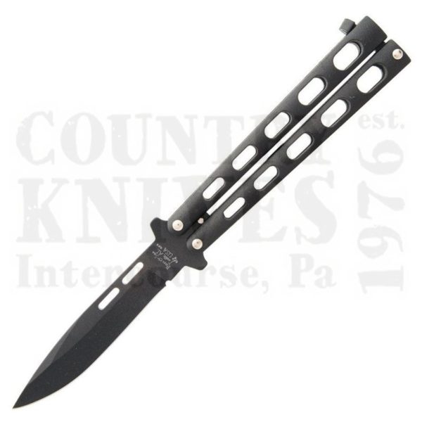 Buy Bear & Son  B115B Large Butterfly - Spearpoint / Black Epoxy at Country Knives.