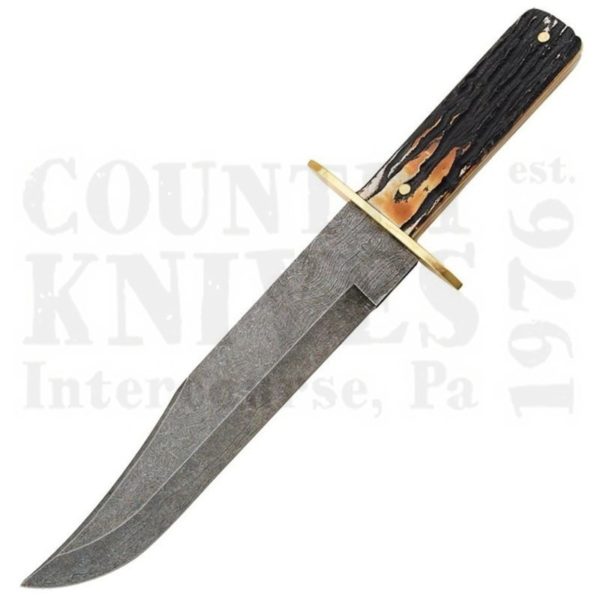 Buy Bear & Son  B502D American Bowie - India Stag Bone at Country Knives.