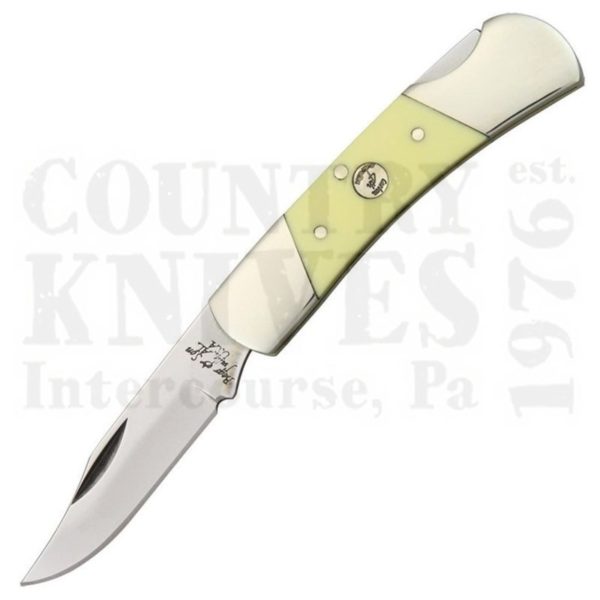 Buy Bear & Son  BC305 Midsize Lockback - Yellow Delrin at Country Knives.