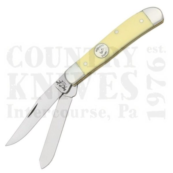 Buy Bear & Son  BC307 Mini Trapper - Yellow Delrin at Country Knives.