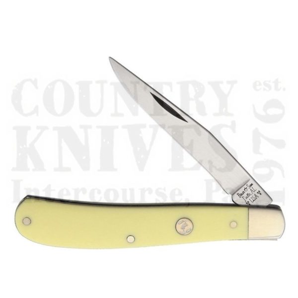 Buy Bear & Son  BC3148 Slim Trapper - Yellow Delrin at Country Knives.