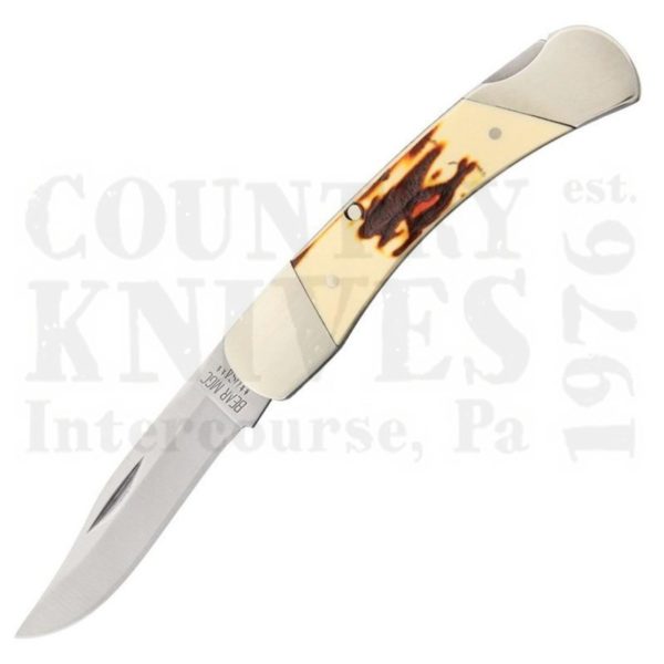 Buy Bear & Son  BSD05 Midsize Lockback - Stag Delrin at Country Knives.