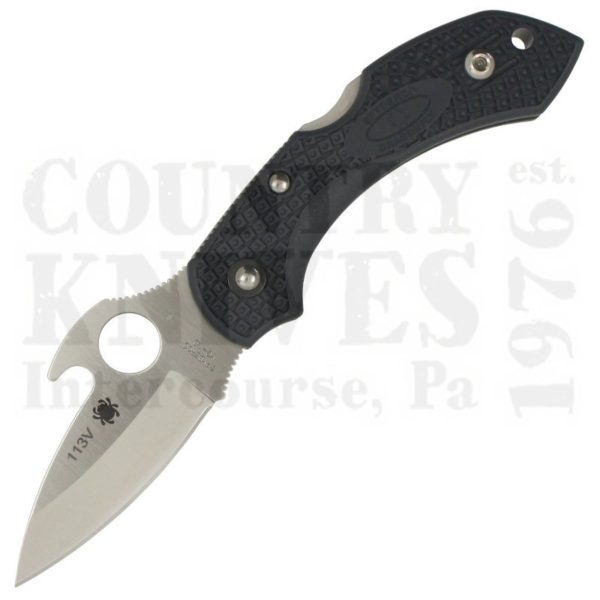 Buy Spyderco  C28PGYW2 Dragonfly "Wave" - FRN / PlainEdge at Country Knives.