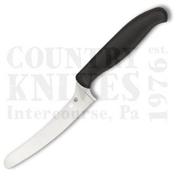 Buy Spyderco Spyderco Culinary K13PBK Blunt Tip Z-Cut - PlainEdge / Black at Country Knives.