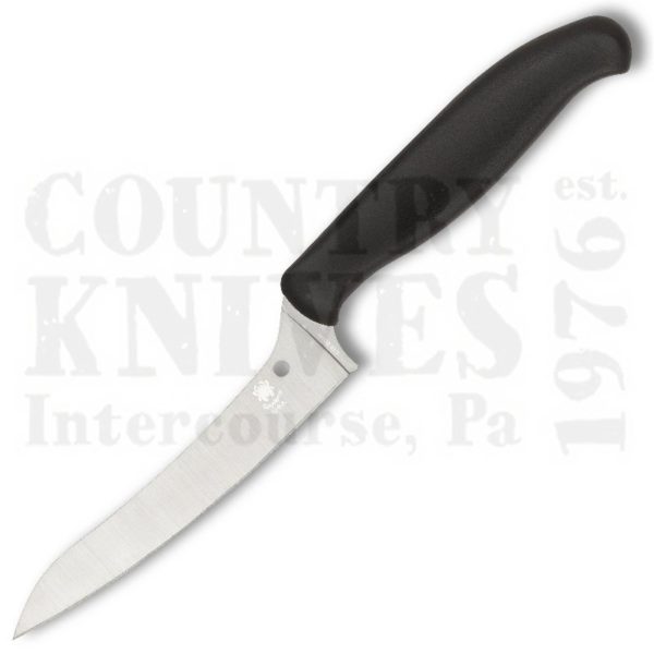 Buy Spyderco Spyderco Culinary K14PBK Pointed Tip Z-Cut - PlainEdge / Black at Country Knives.