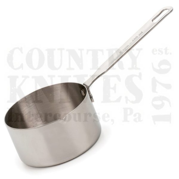 Buy RSVP  MEA-200 Measuring Pan - 2 Cup - 18/8 Stainless at Country Knives.
