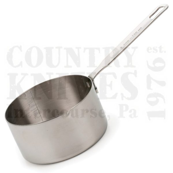 Buy RSVP  MEA-300 Measuring Pan - 3 Cup - 18/8 Stainless at Country Knives.