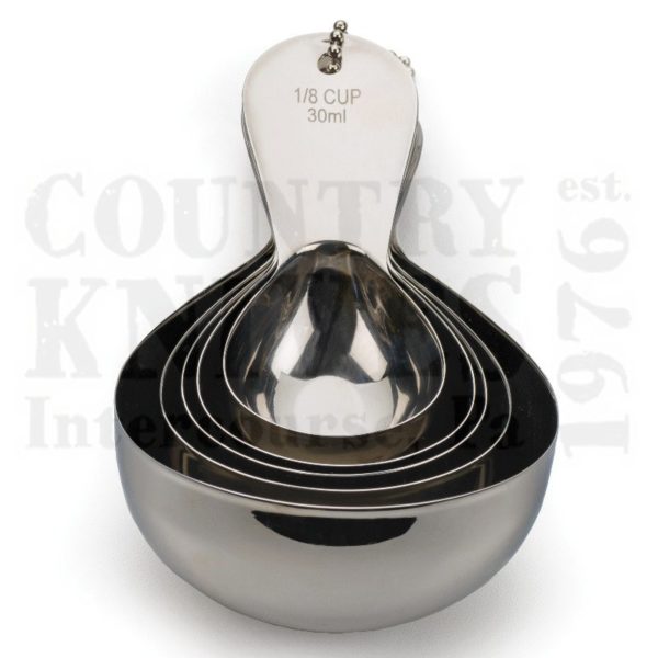 Buy RSVP  MOD-C Five Piece Measuring Cup Set - 18/8 Stainless at Country Knives.