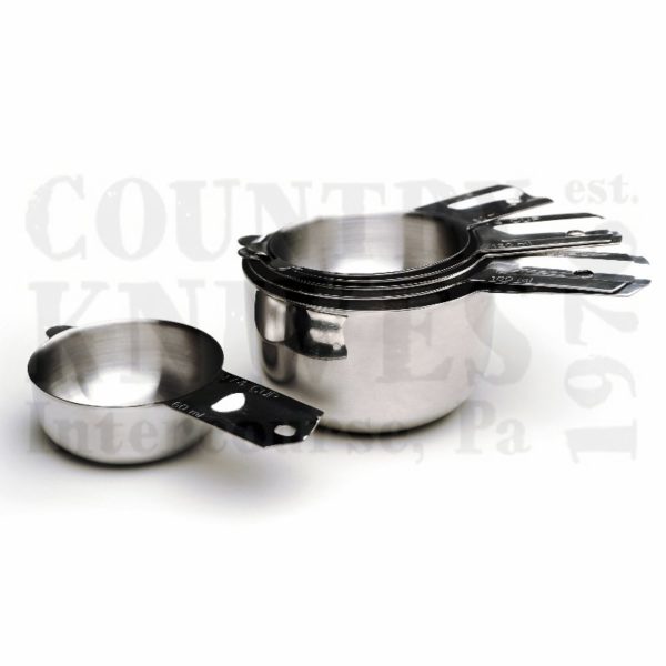 Buy RSVP  NCP-6 Nesting Cup Set - 18/8 Stainless at Country Knives.