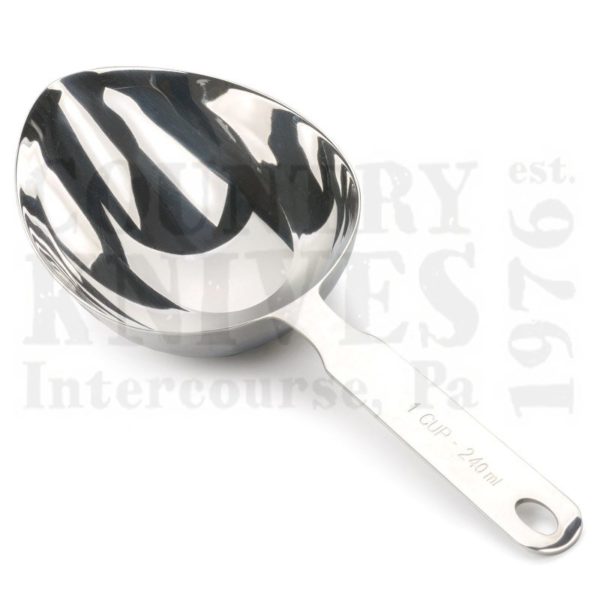 Buy RSVP  OMS-1 Oval Measuring Scoop - 18/8 Stainless at Country Knives.