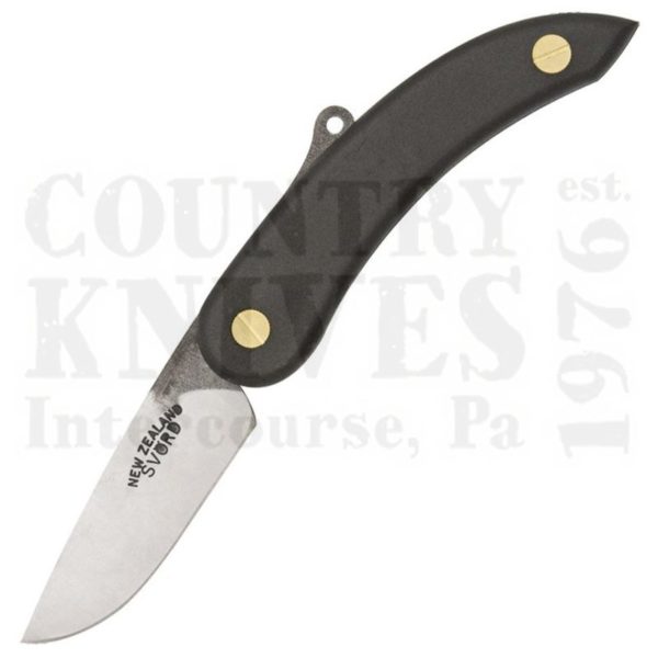 Buy Svörd  PKSS Peasant Knife - Black FRN / 12C27SS at Country Knives.