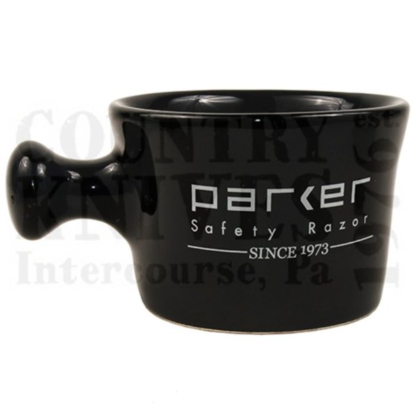 Buy Parker  PRSMB Shaving Mug - Apothecary / Black / USA at Country Knives.