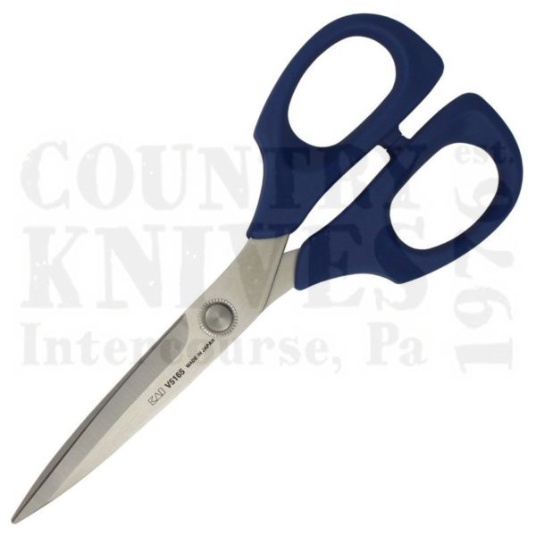 Buy Kai Shears  V5165B 6½" Straight Scissors - True Blue at Country Knives.