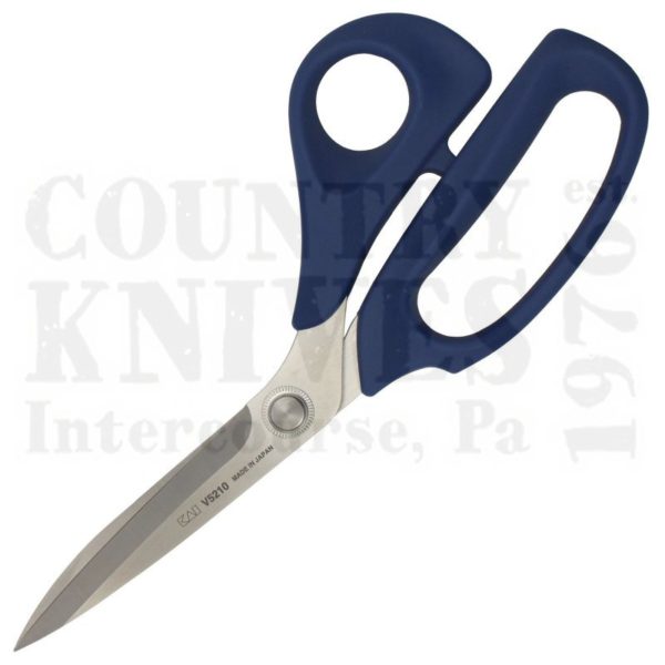 Buy Kai Shears  V5210B 8" Bent Trimmers - True Blue at Country Knives.