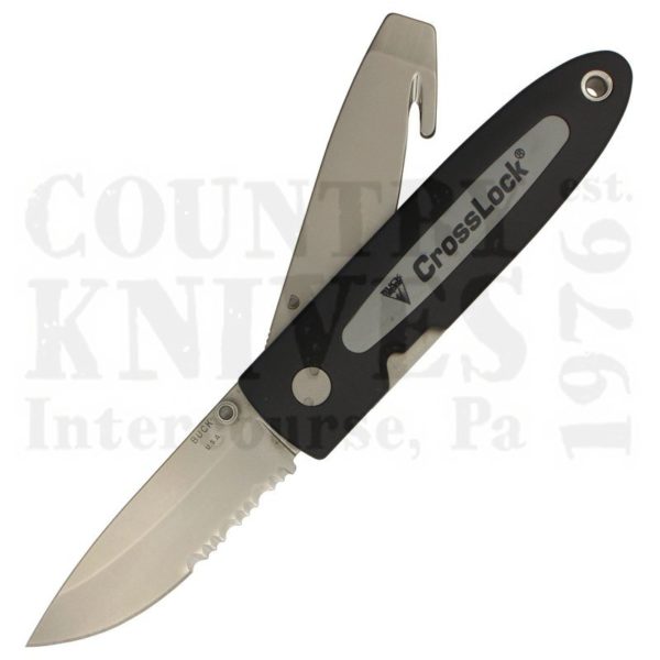 Buy Buck  BU180LX CrossLock - Lifesaver / Serrated at Country Knives.
