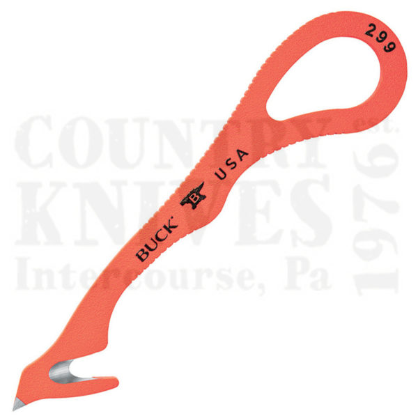 Buy Buck  BU299ORG Strap Cutter - with Orange Traction Coat at Country Knives.