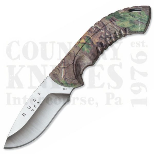 Buy Buck  BU392CMS20 Omni Hunter - Large Drop Point / Realtree Xtra Green Camouflage at Country Knives.