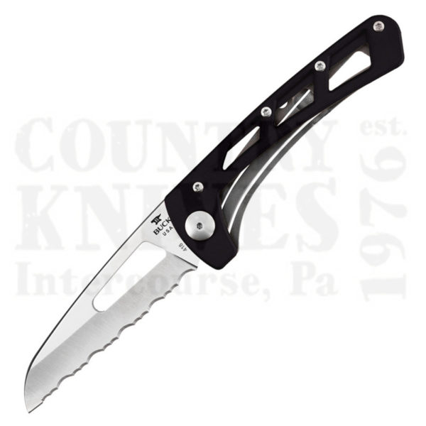 Buy Buck  BU418BKX Vertex - Black Anodized / Serrated at Country Knives.