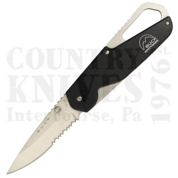 Buy Buck  BU751BKX Approach - Black / Serrated at Country Knives.