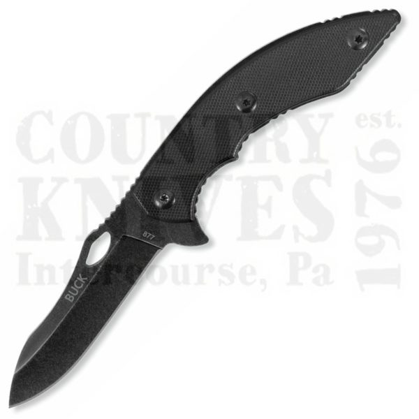 Buy Buck  BU877BK Maverik - Black G-10 at Country Knives.