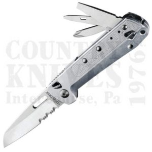 Leatherman832652Free K2X – 8 Tools – Silver Anodized Aluminum