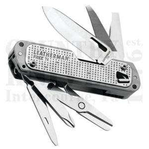 Leatherman832684Free T4 – 12 Tools – Gray Stainless