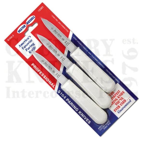 Buy Dexter-Russell  DR15383 Three Pack of S104 Paring Knives -  at Country Knives.