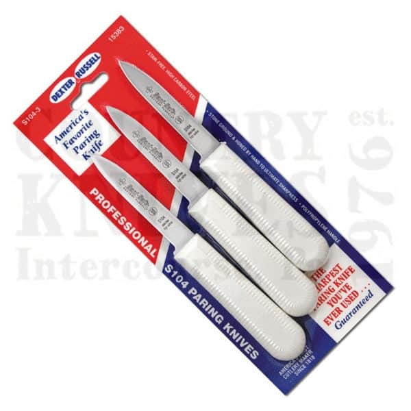 Buy Dexter-Russell  DR15453 Three Pack of S104SC Paring Knives -  at Country Knives.