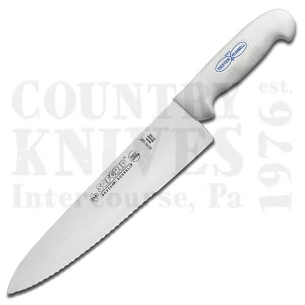 Buy Dexter-Russell  DR24183 10" Scalloped Cook's Knife -  at Country Knives.