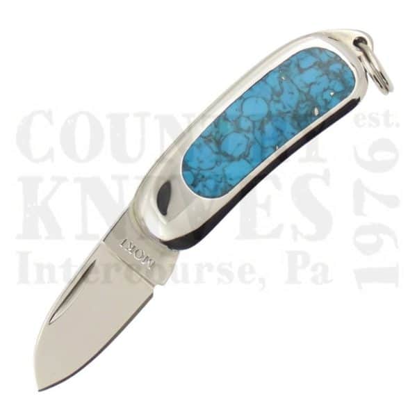 Buy Moki  MK100T Mini Pendant - Turquoise at Country Knives.