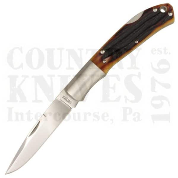 Buy Moki  MK533ANZ Kronos - 3¾’’ / Amber Bone Stag at Country Knives.