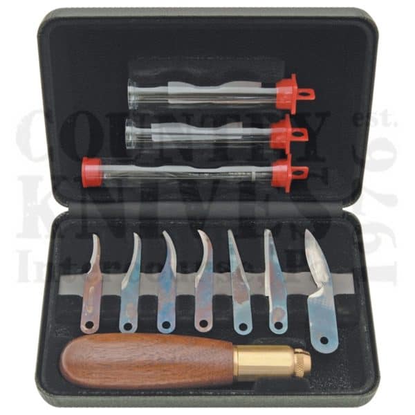 Buy Warren Tool  WC1 10 Piece Deluxe Wood Carving Set -  at Country Knives.