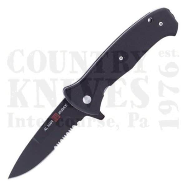 Buy Al Mar  AMK2207 SERE 2020 - TiN D-2 / Combo / Black G-10 at Country Knives.