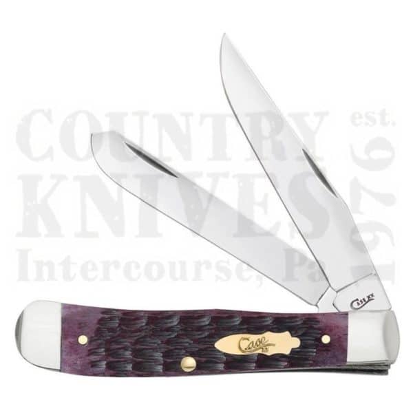 Buy Case  CA25720 Trapper - Cabernet Bone at Country Knives.