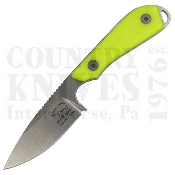 Buy White River Knife & Tool  WRBP-PRO-HIVIS Model 1 Pro - Hi Vis G-10 / Kydex at Country Knives.